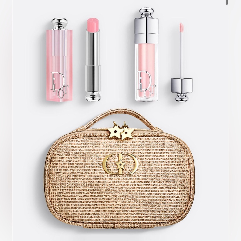NEW Dior The Lip Glow Ritual Holiday Set(lip balm and maximizer)